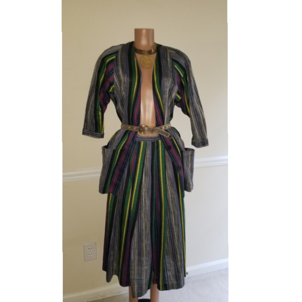Vintage Linen Suit